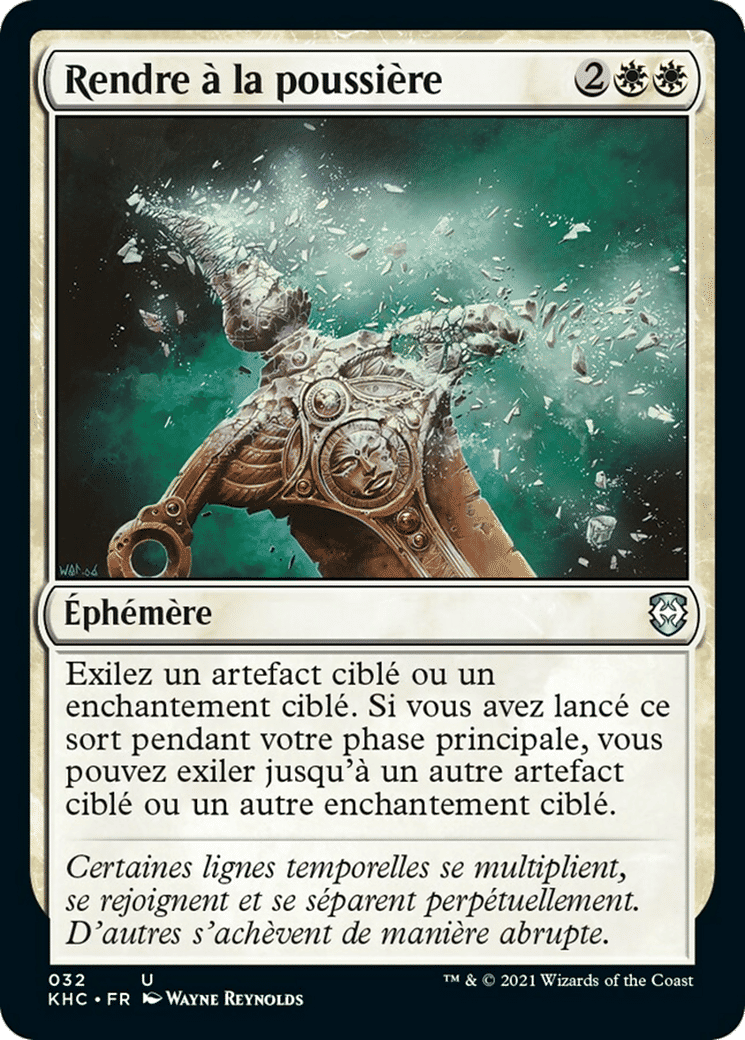 Rendre à la poussière from Kaldheim Commander - Magic: The Gathering