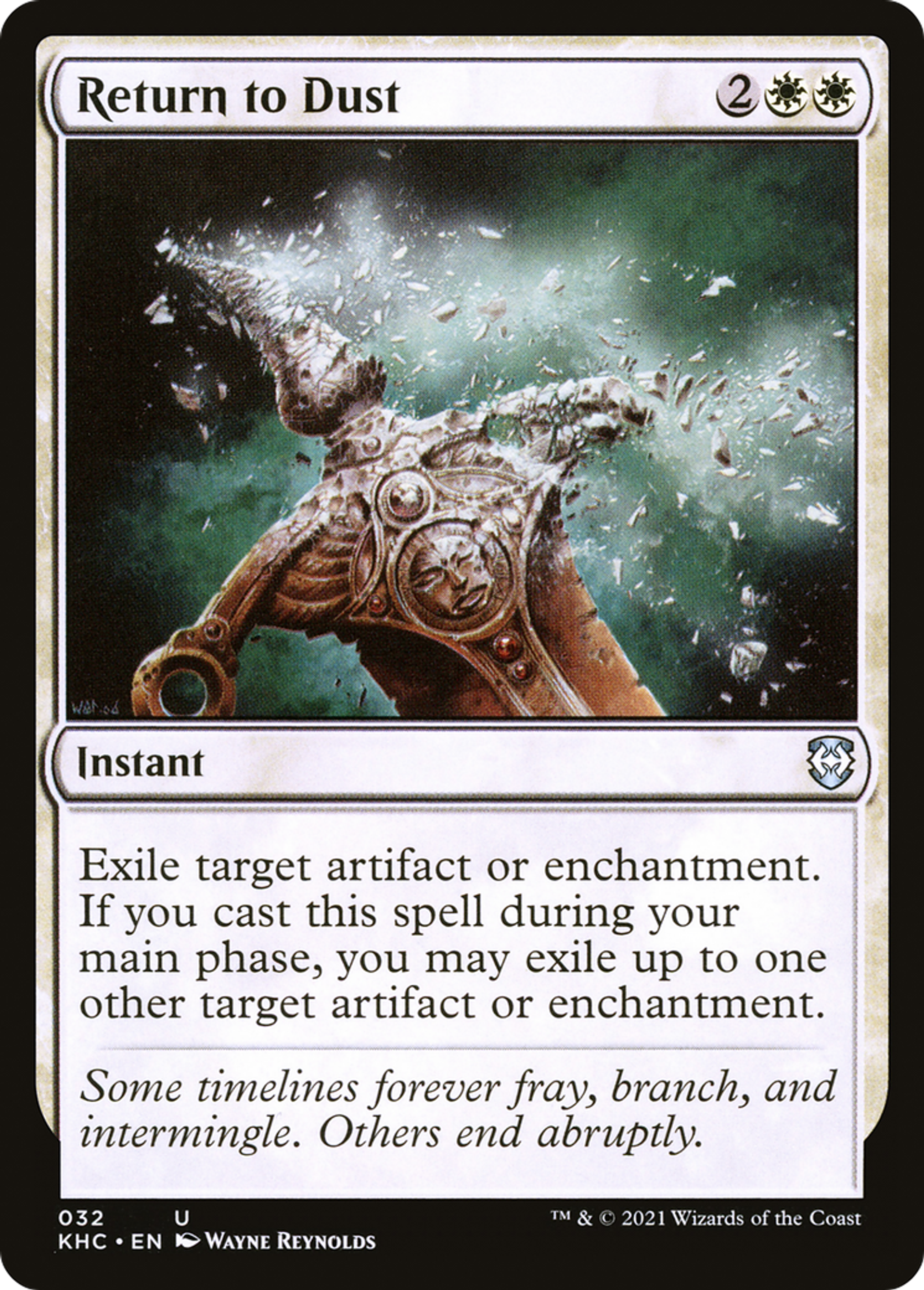 Return to Dust — Kaldheim Commander — Magic: The Gathering