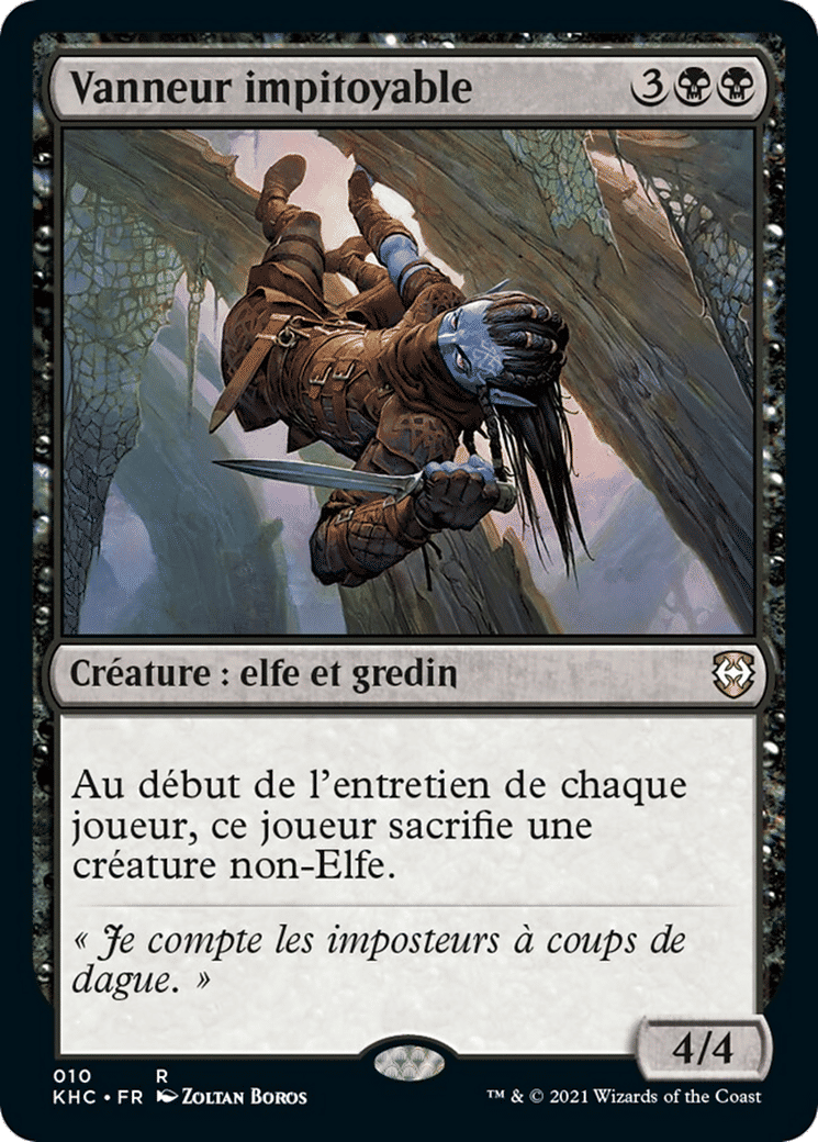 Vanneur impitoyable — Kaldheim Commander — Magic: The Gathering