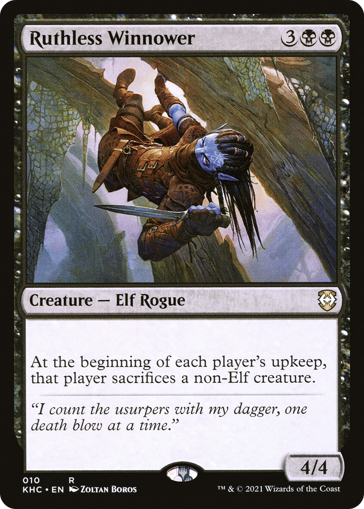 Ruthless Winnower — Kaldheim Commander — Magic: The Gathering