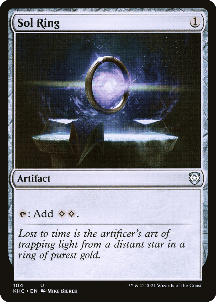 Sol Ring — Kaldheim Commander — Magic: The Gathering