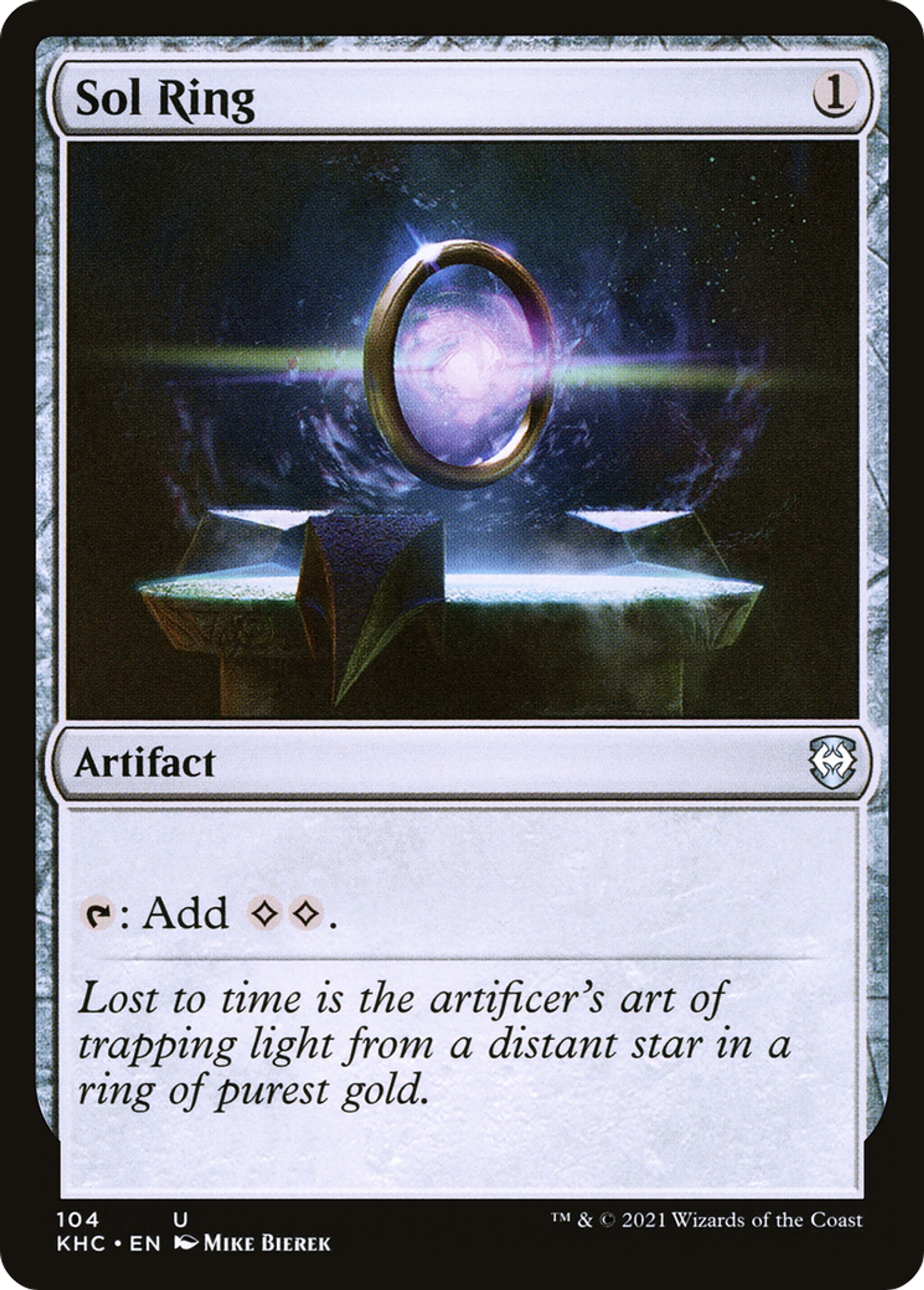 Sol Ring — Kaldheim Commander — Magic: The Gathering