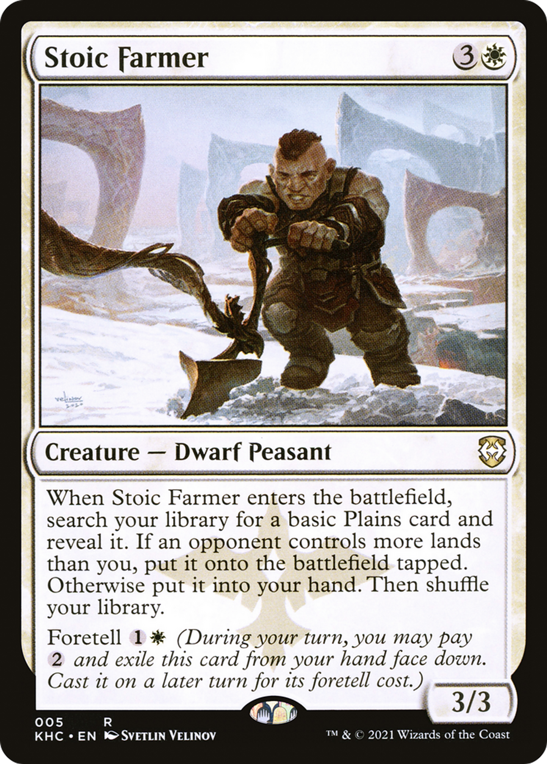 Stoic Farmer — Kaldheim Commander — Magic: The Gathering