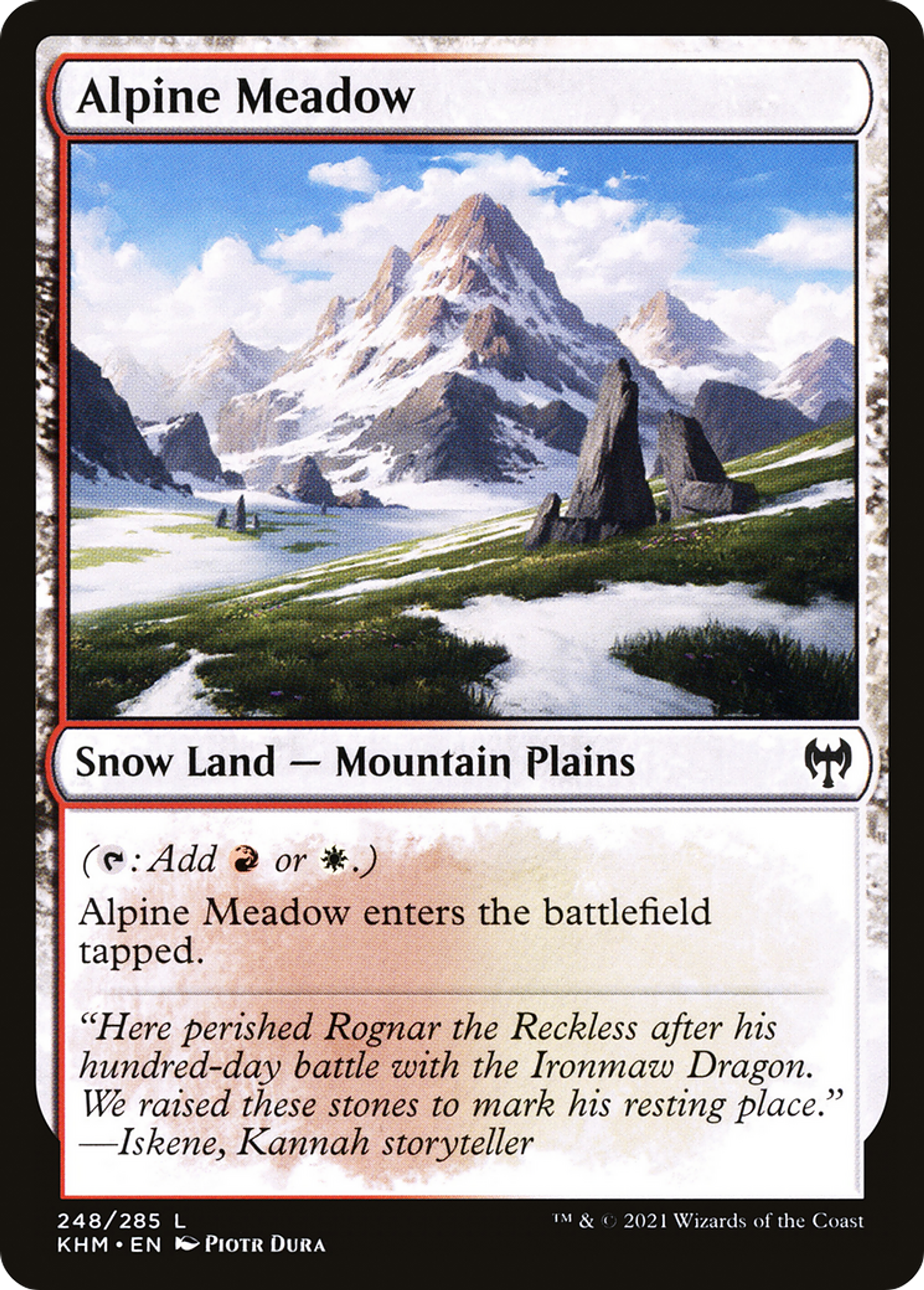 Prairie alpine — Kaldheim — Magic: The Gathering