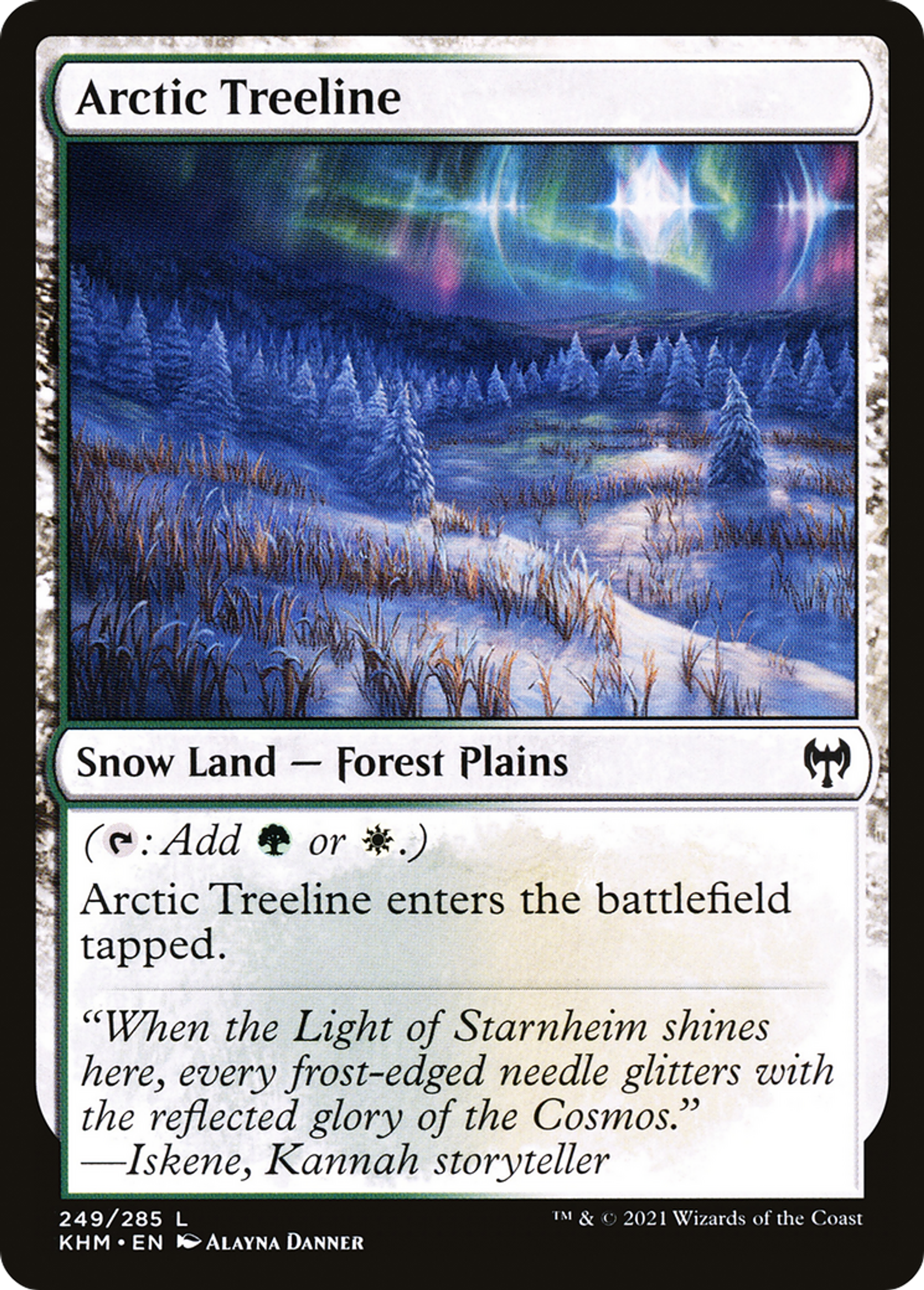 Limite forestière arctique — Kaldheim — Magic: The Gathering