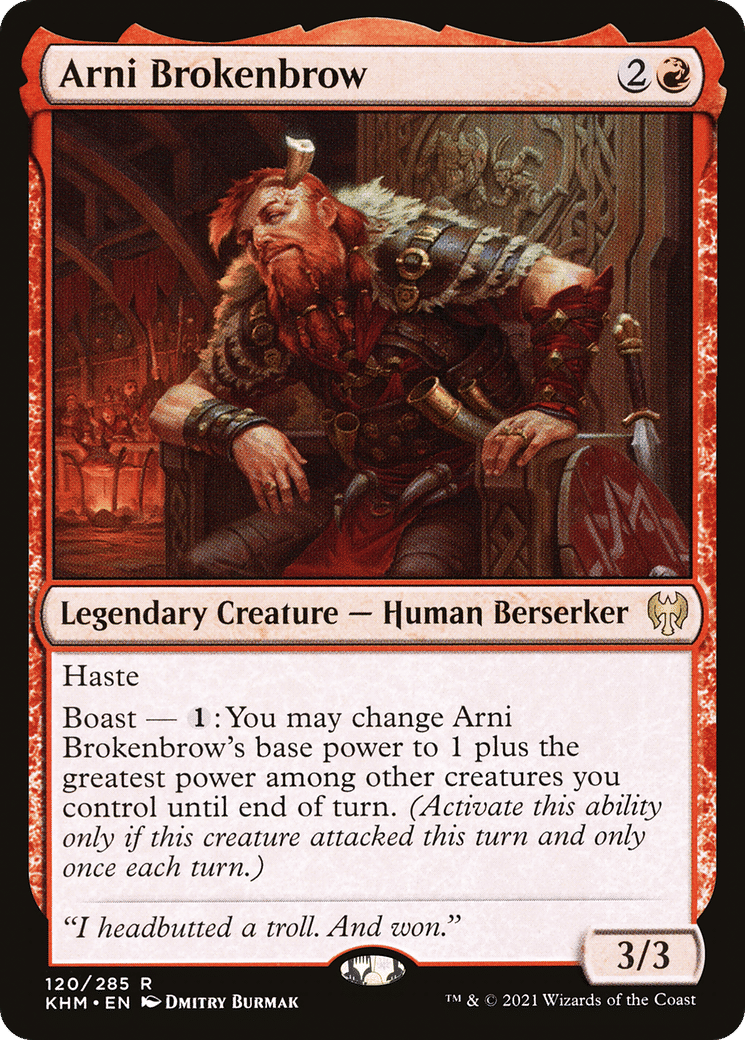 Arni Brokenbrow — Kaldheim — Magic: The Gathering