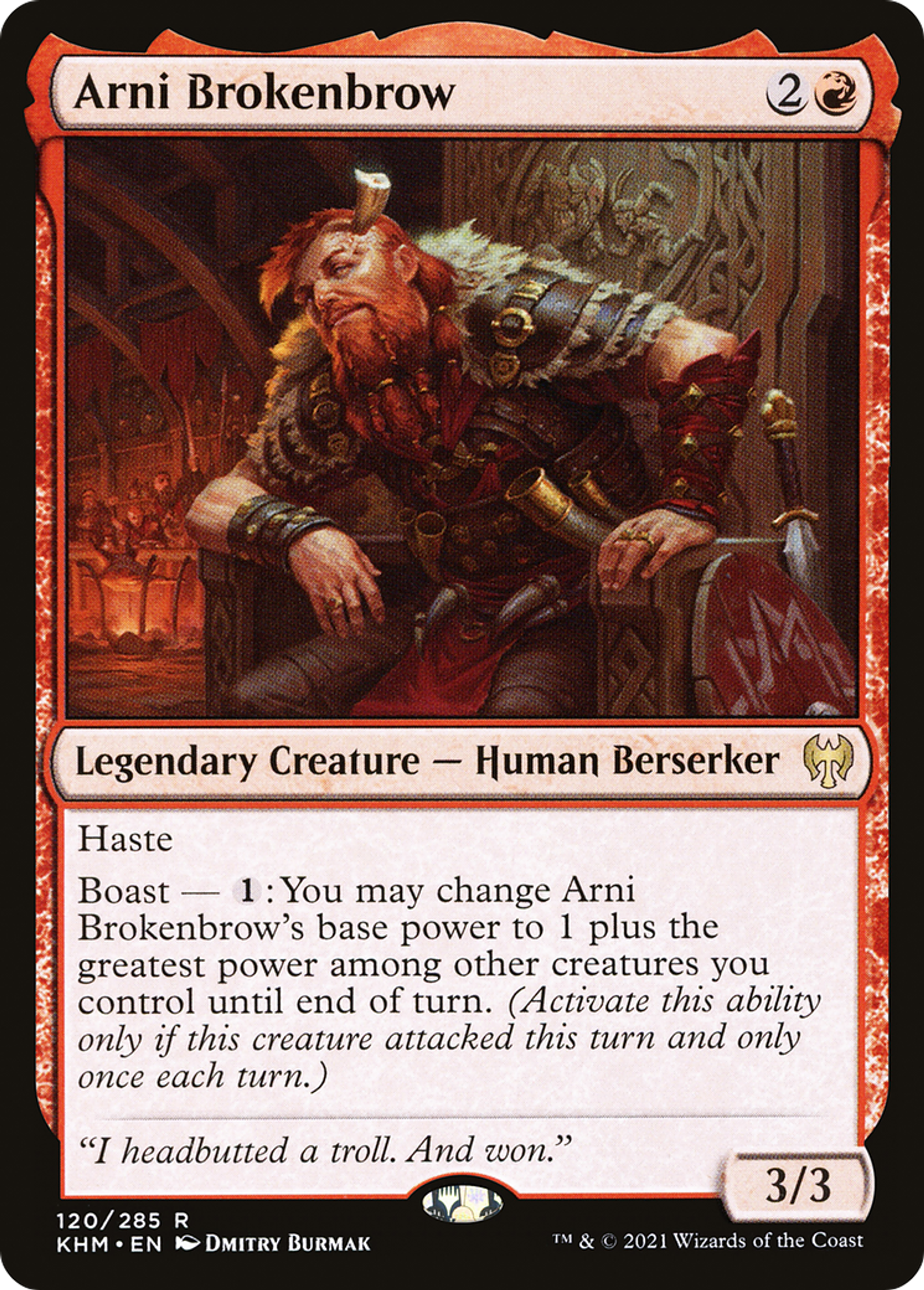 Arni Brokenbrow — Kaldheim — Magic: The Gathering