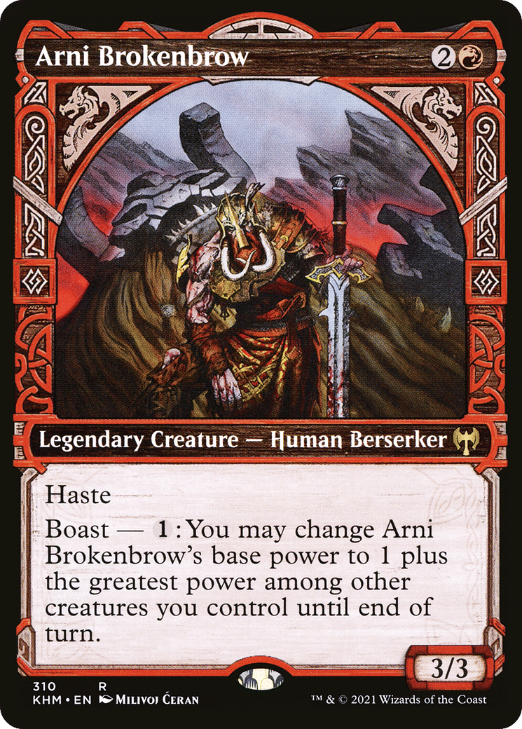 Arni Brokenbrow — Kaldheim — Magic: The Gathering