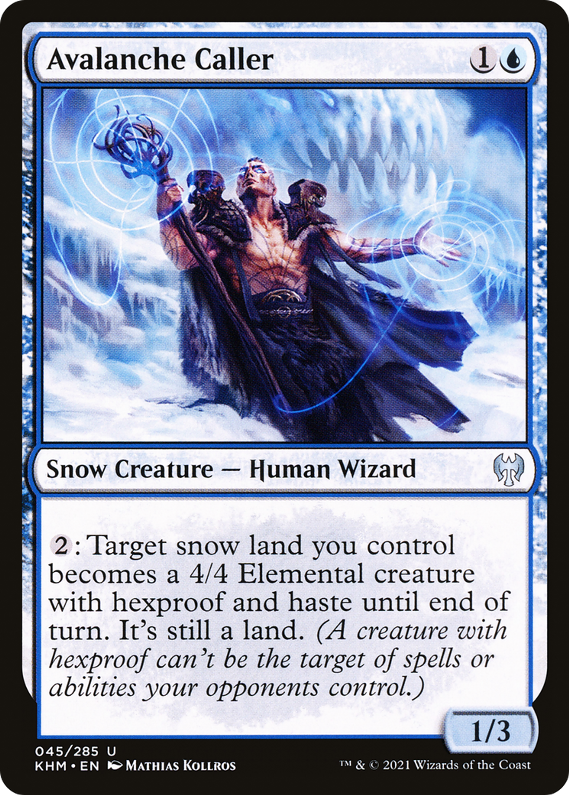 Avalanche Caller — Kaldheim — Magic: The Gathering
