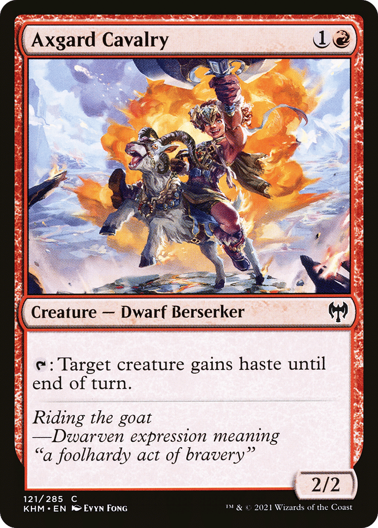 Axgard Cavalry — Kaldheim — Magic: The Gathering