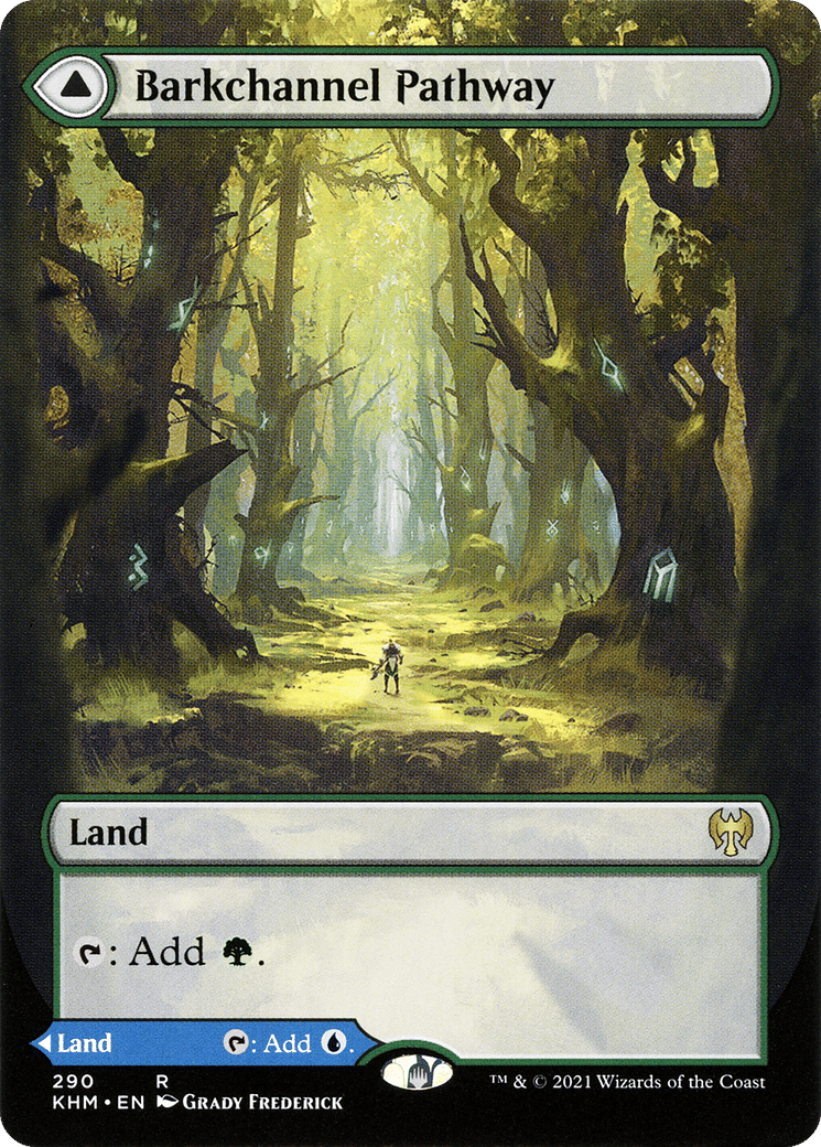 Barkchannel Pathway // Tidechannel Pathway — Kaldheim — Magic: The Gathering
