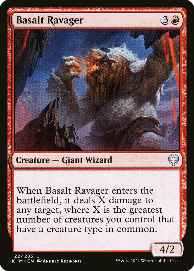 Basalt Ravager — Kaldheim — Magic: The Gathering