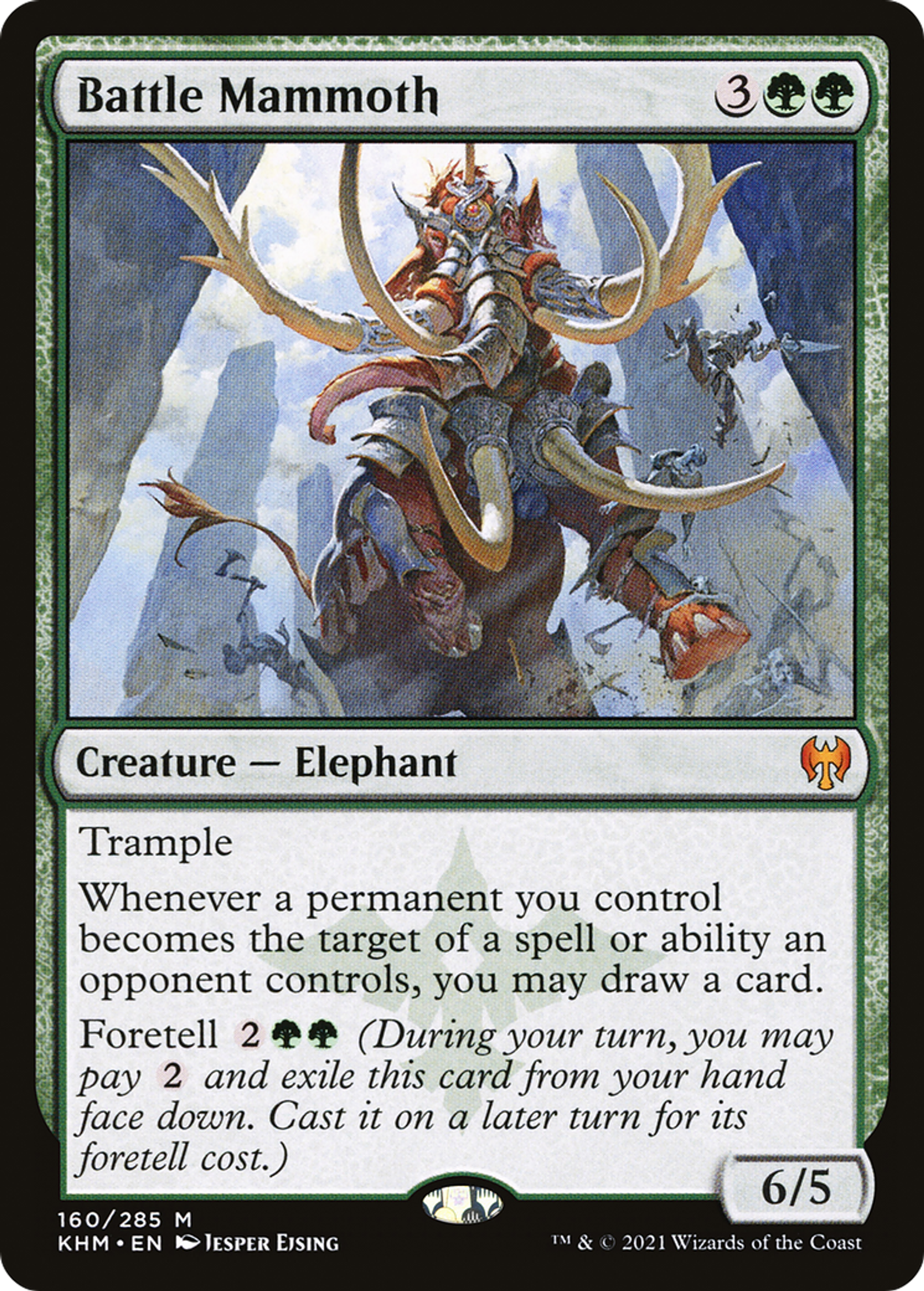 Battle Mammoth — Kaldheim — Magic: The Gathering
