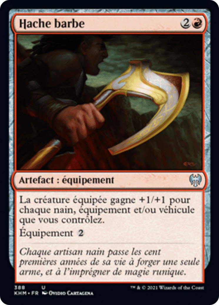 Hache barbe — Kaldheim — Magic: The Gathering