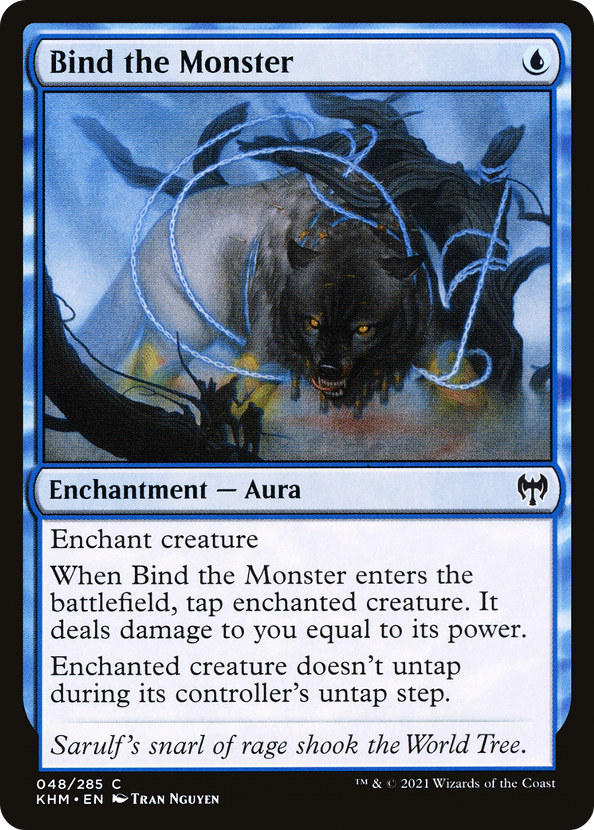 Bind the Monster — Kaldheim — Magic: The Gathering