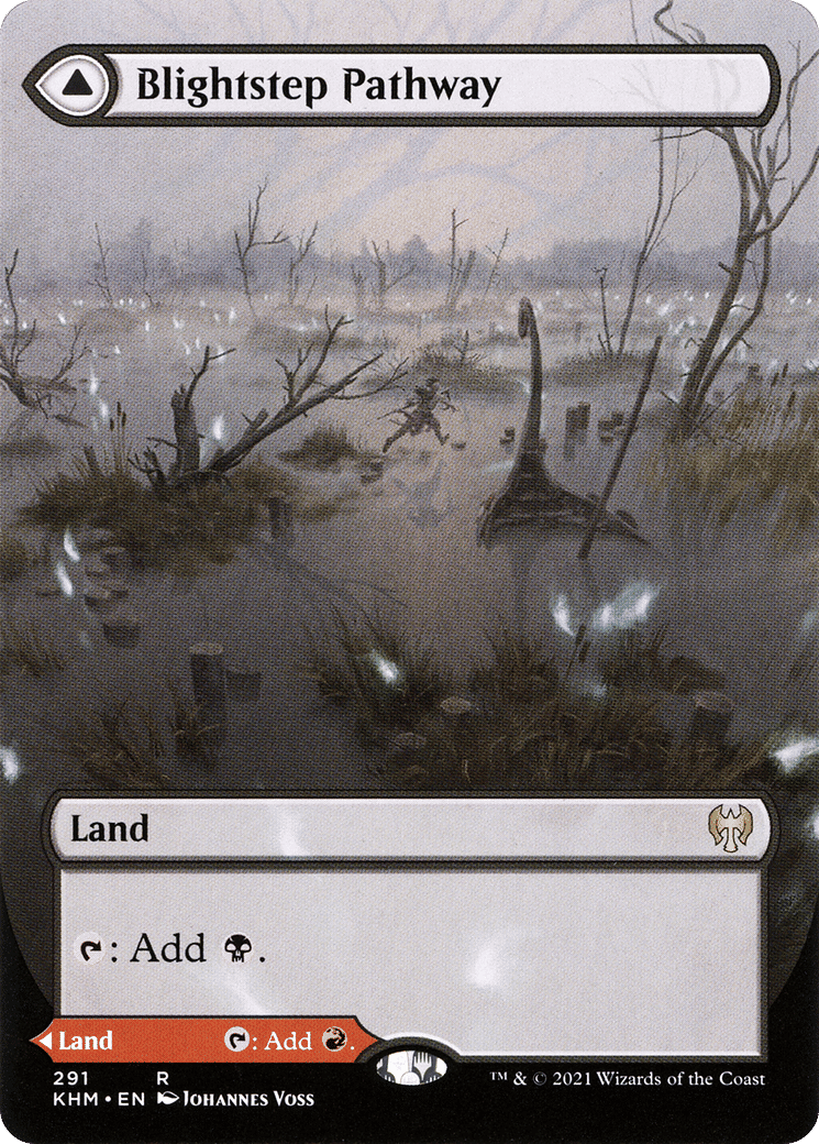 Blightstep Pathway // Searstep Pathway — Kaldheim — Magic: The Gathering