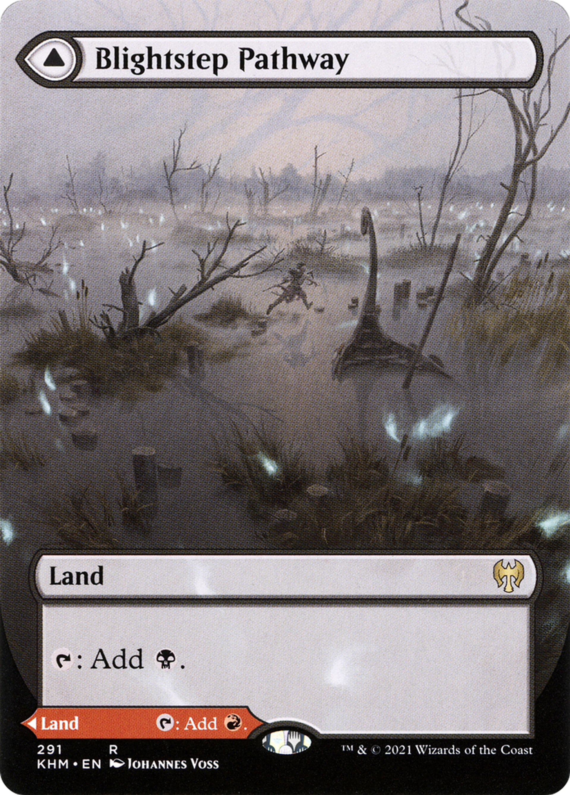 Blightstep Pathway // Searstep Pathway — Kaldheim — Magic: The Gathering