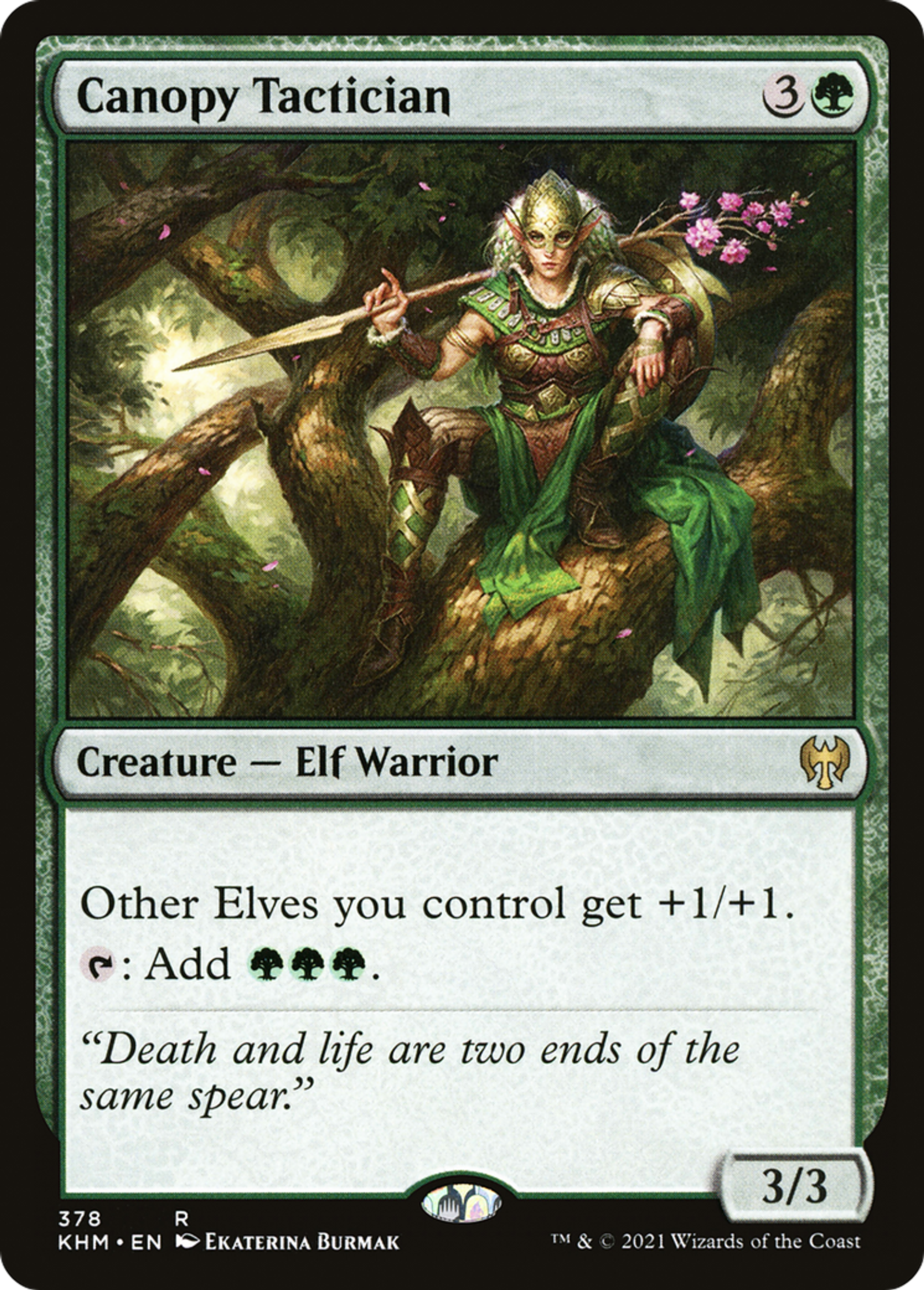 Tacticienne de la canopée — Kaldheim — Magic: The Gathering