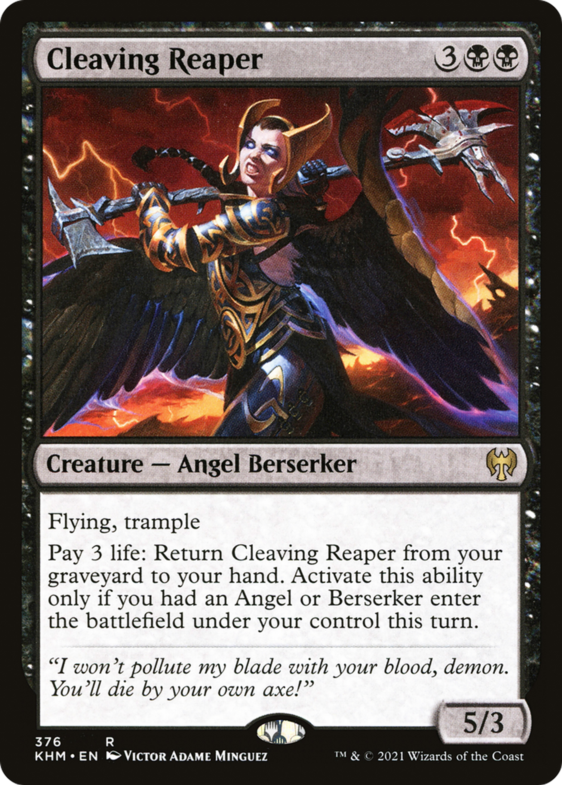 Cleaving Reaper — Kaldheim — Magic: The Gathering