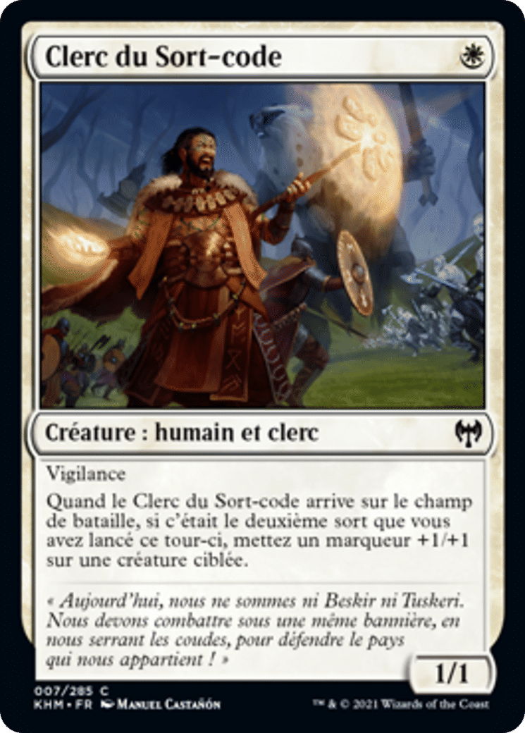 Clerc du Sort-code — Kaldheim — Magic: The Gathering