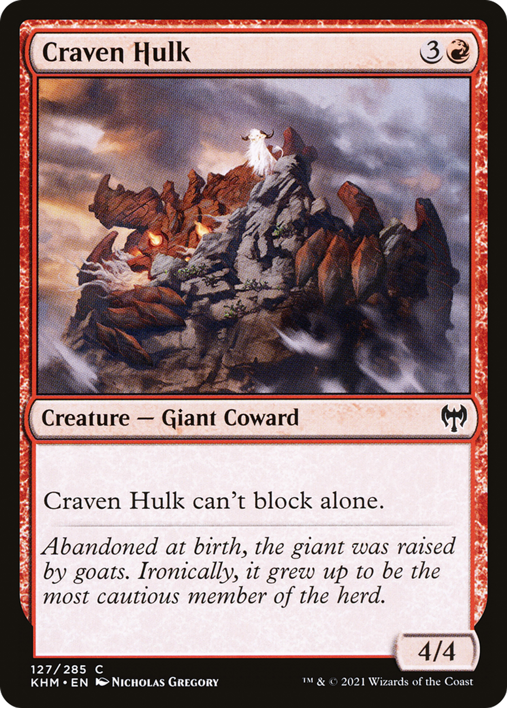 Craven Hulk — Kaldheim — Magic: The Gathering
