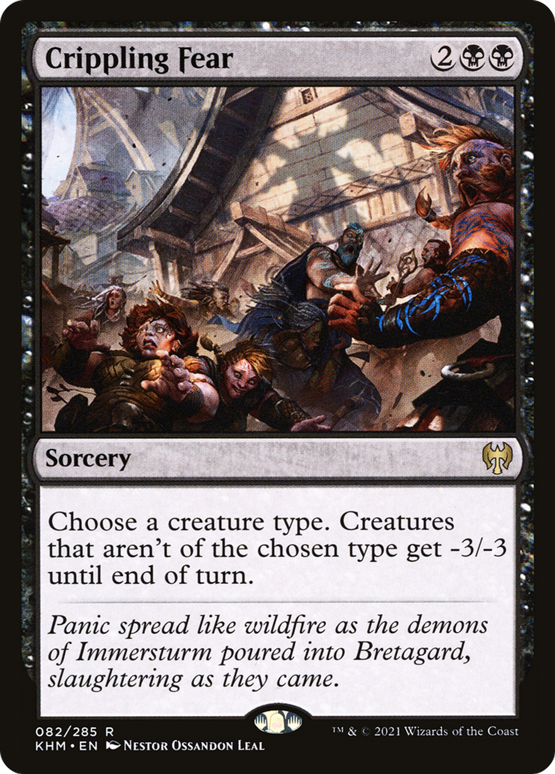 Crippling Fear — Kaldheim — Magic: The Gathering