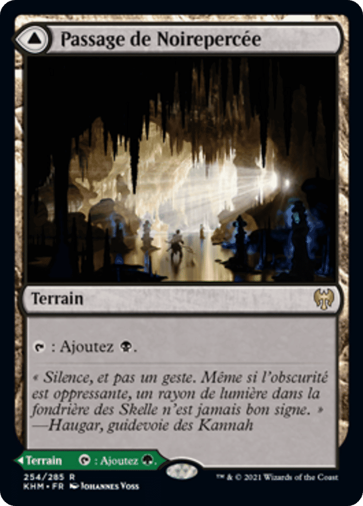 Passage de Noirepercée // Passage de Perceserpent — Kaldheim — Magic: The Gathering