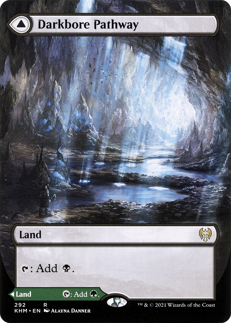 Darkbore Pathway // Slitherbore Pathway — Kaldheim — Magic: The Gathering