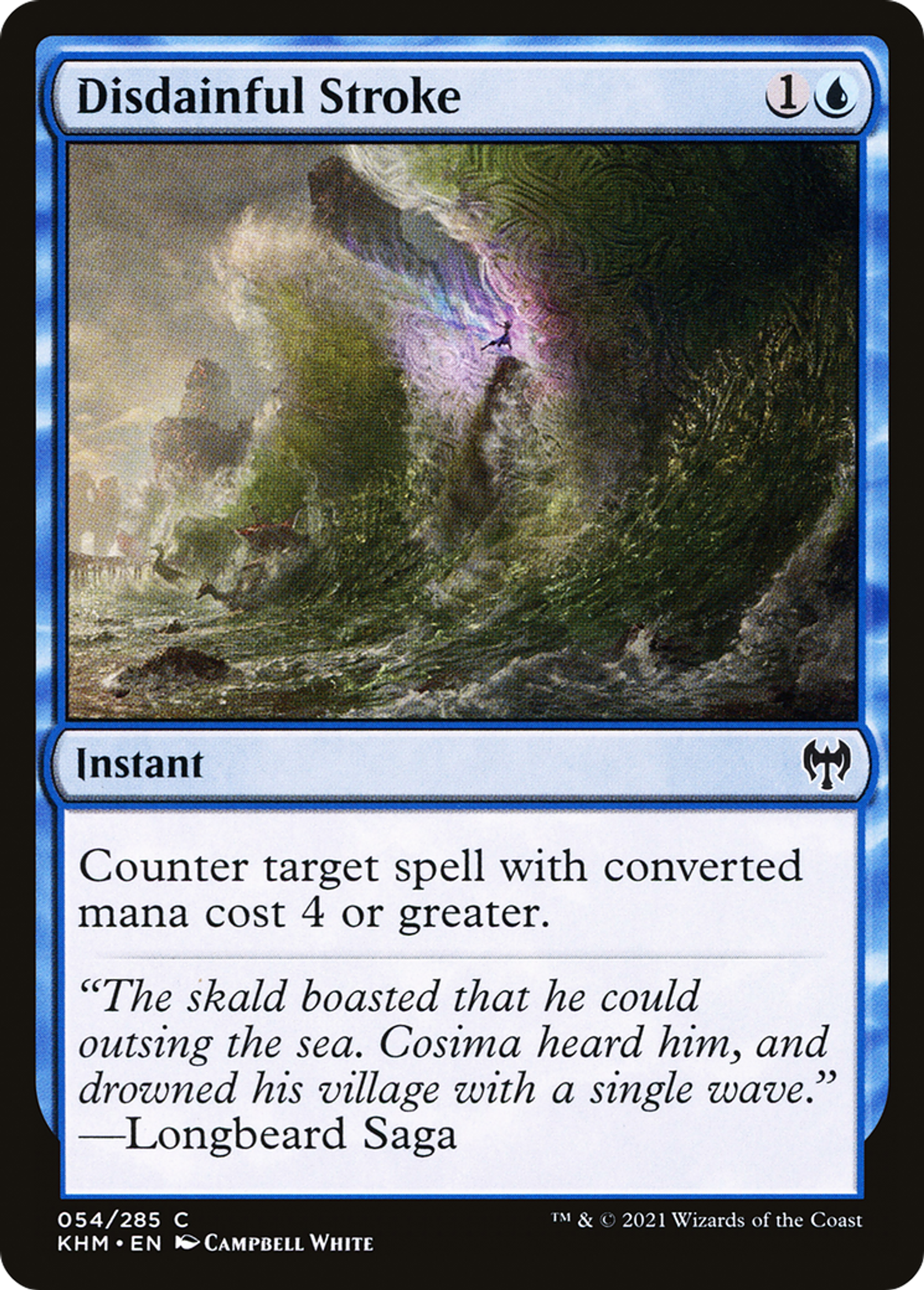 Disdainful Stroke — Kaldheim — Magic: The Gathering