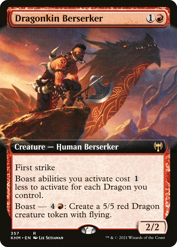 Dragonkin Berserker — Kaldheim — Magic: The Gathering