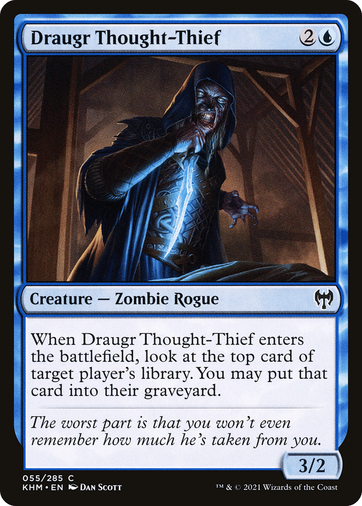 Draugr Thought-Thief — Kaldheim — Magic: The Gathering