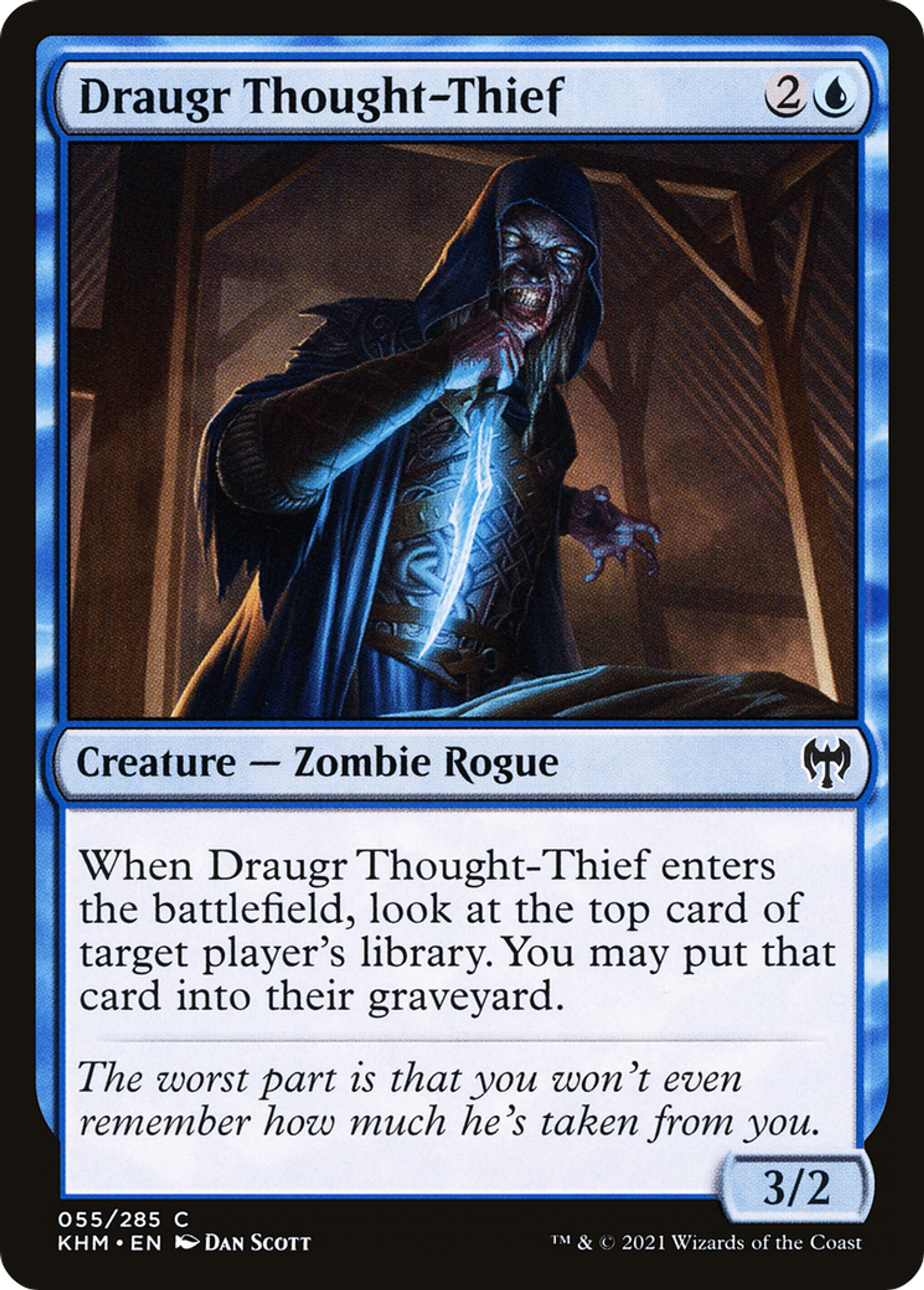 Draugr Thought-Thief — Kaldheim — Magic: The Gathering