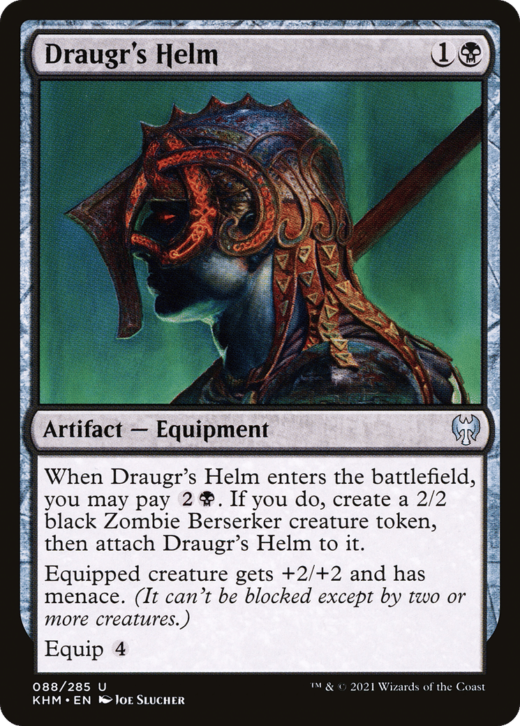 Draugr's Helm — Kaldheim — Magic: The Gathering