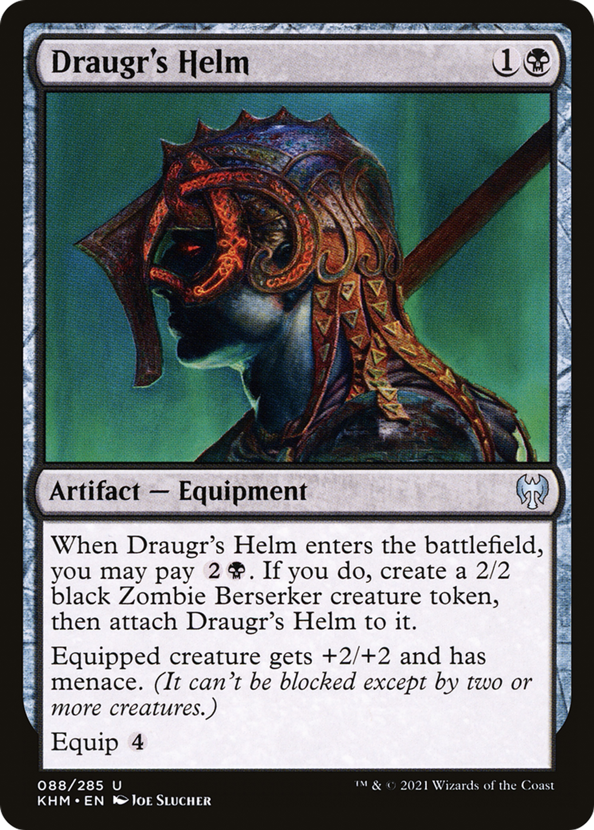 Draugr's Helm — Kaldheim — Magic: The Gathering