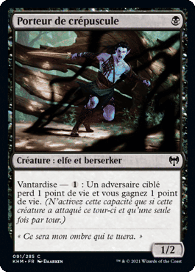 Porteur de crépuscule — Kaldheim — Magic: The Gathering