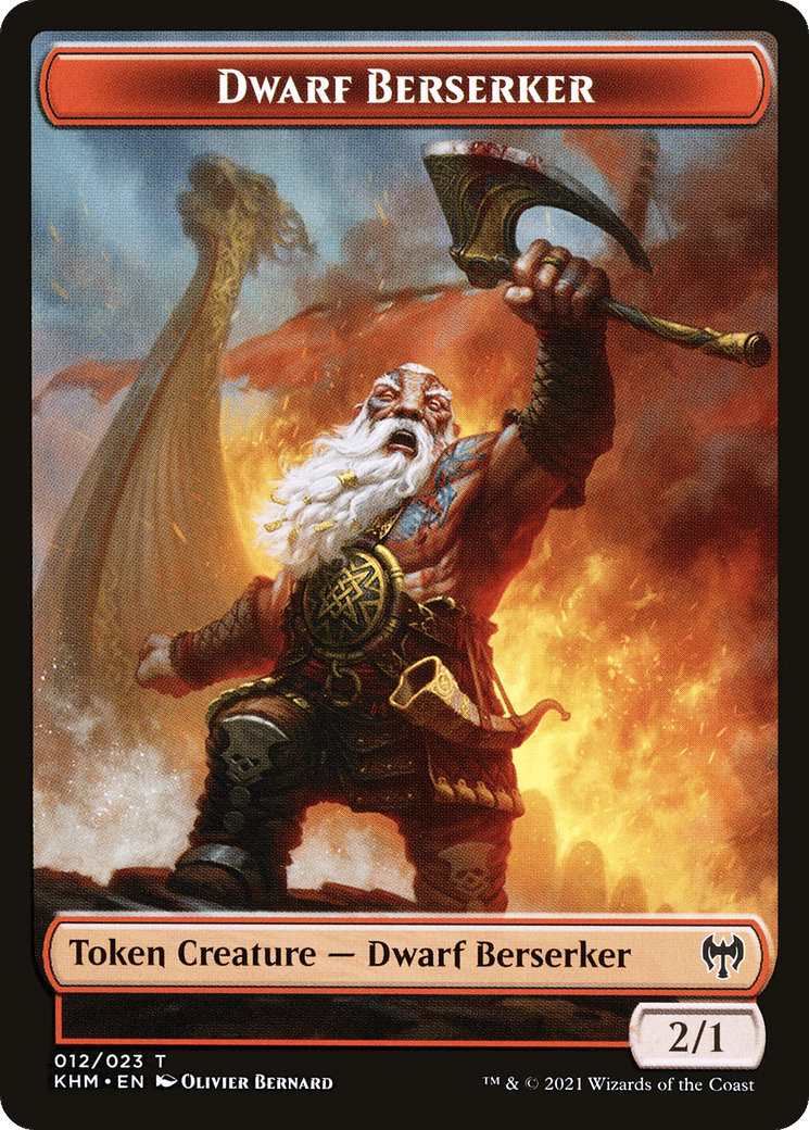 Dwarf Berserker — Kaldheim — Magic: The Gathering