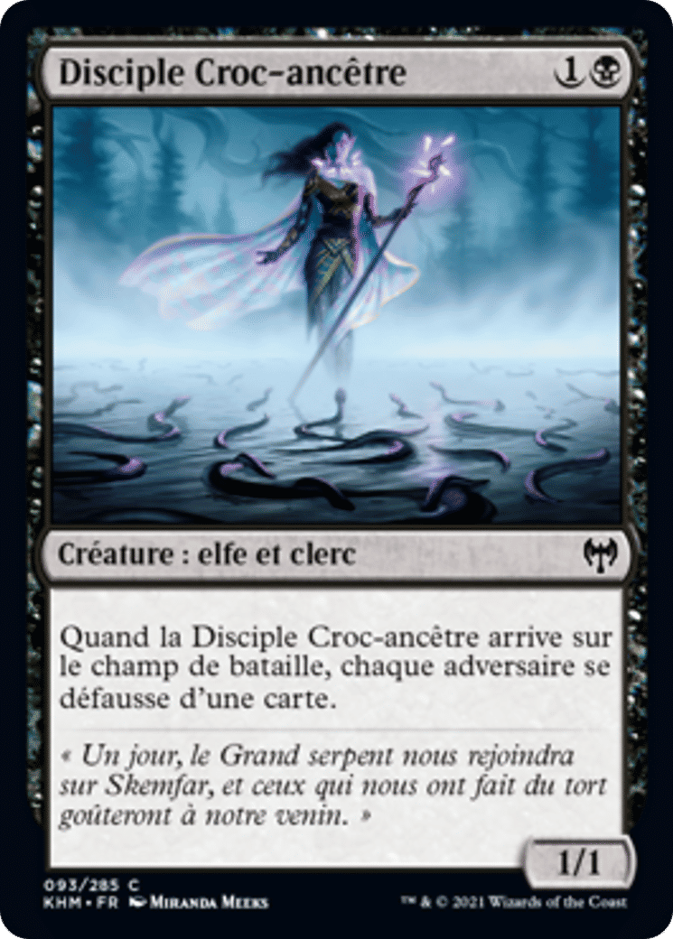 Disciple Croc-ancêtre — Kaldheim — Magic: The Gathering