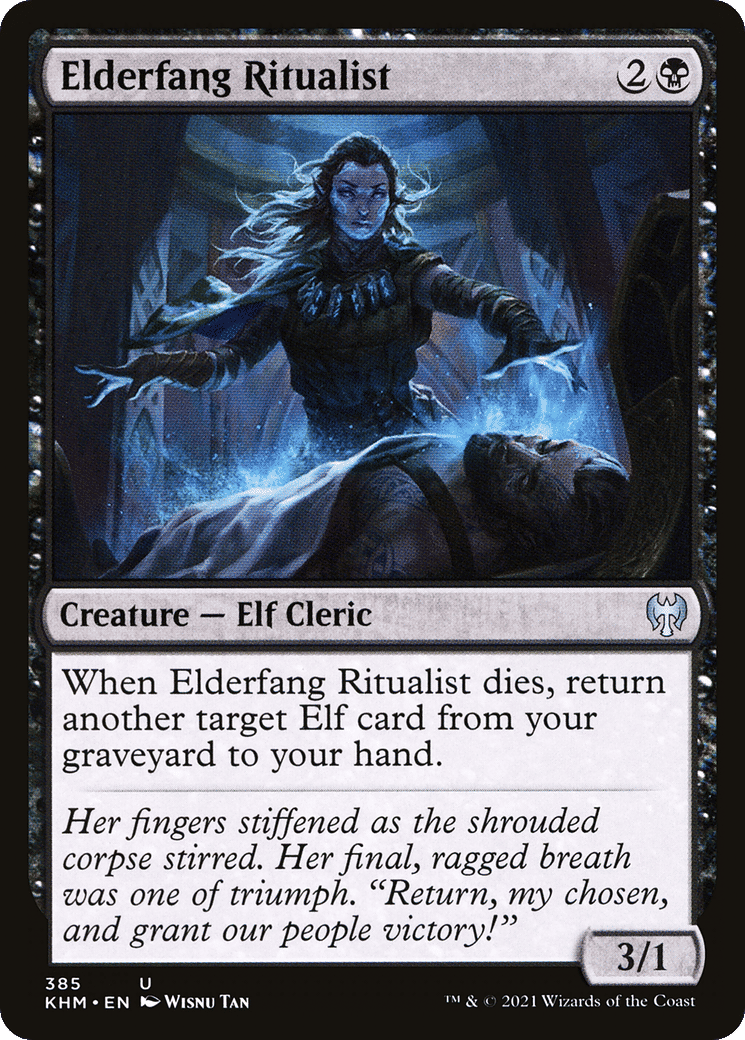 Elderfang Ritualist — Kaldheim — Magic: The Gathering