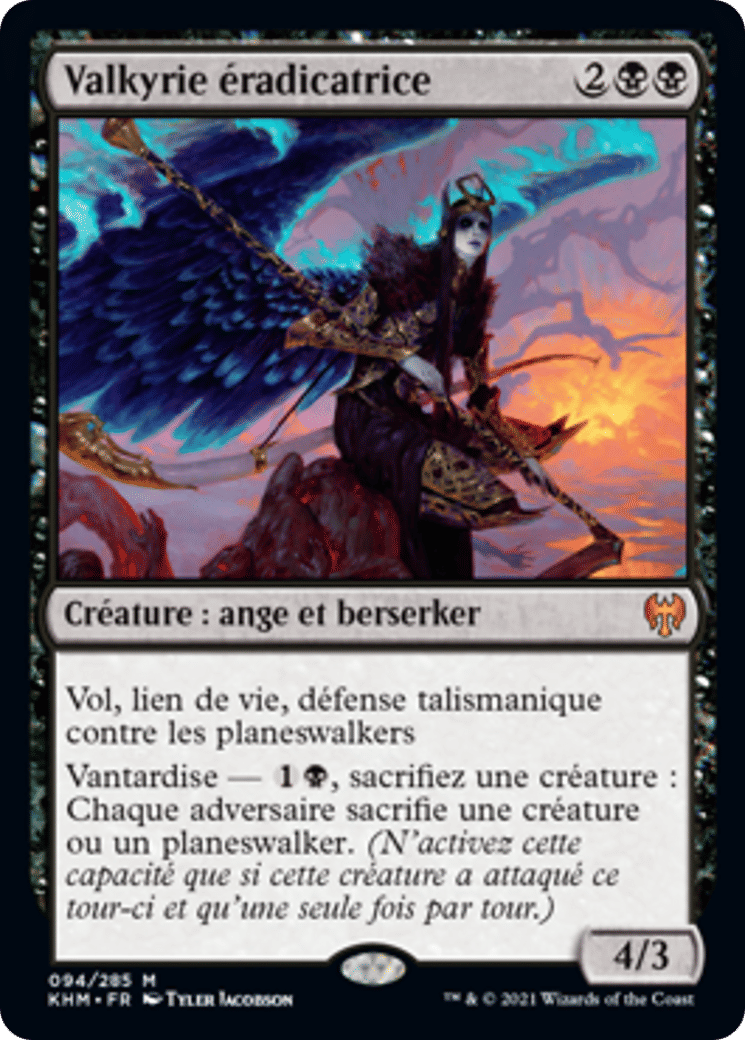 Valkyrie éradicatrice — Kaldheim — Magic: The Gathering