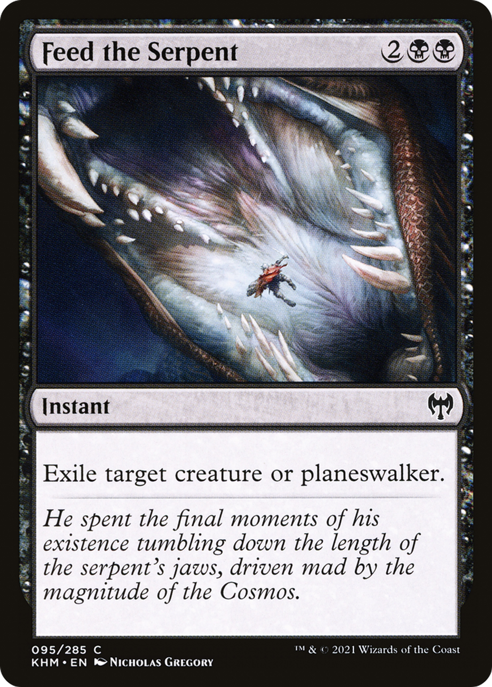 Feed the Serpent — Kaldheim — Magic: The Gathering
