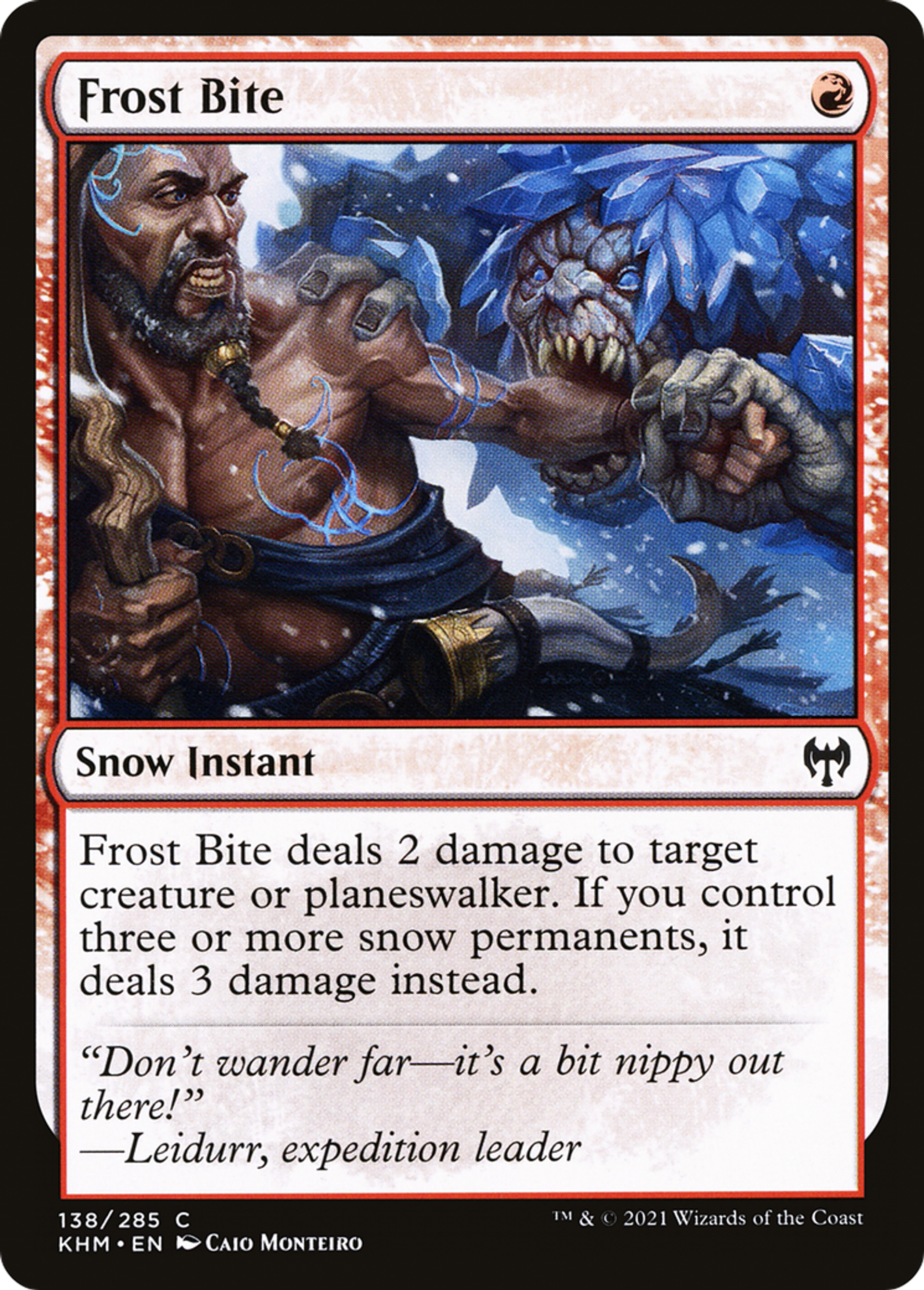 Frost Bite — Kaldheim — Magic: The Gathering