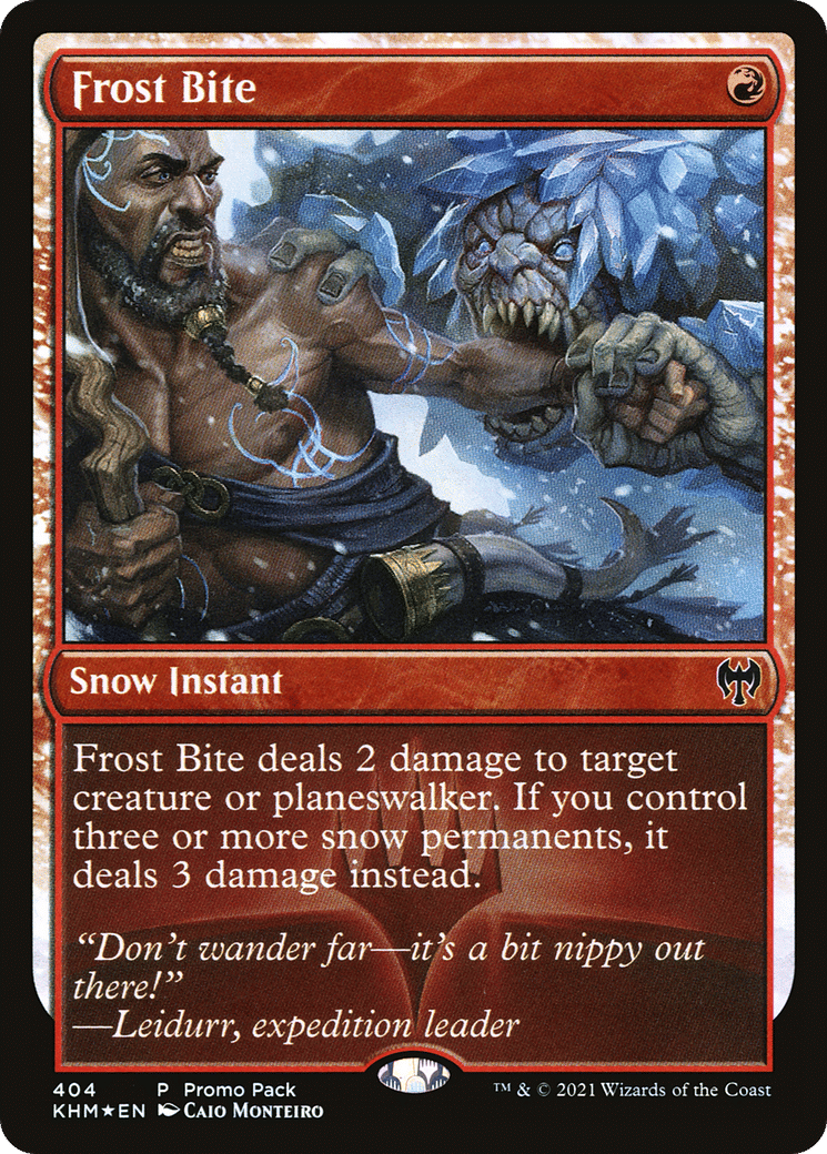 Frost Bite — Kaldheim — Magic: The Gathering