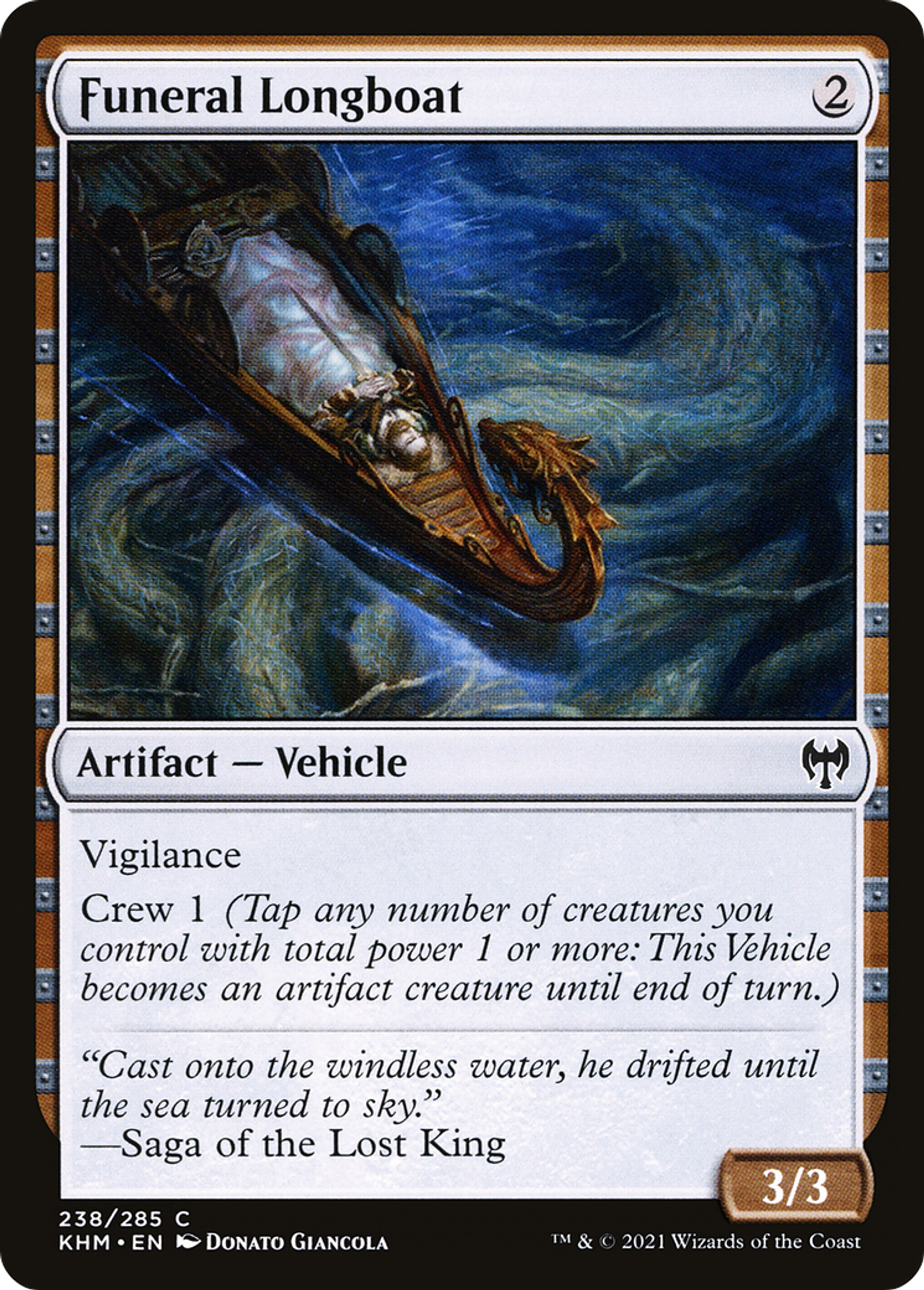 Funeral Longboat — Kaldheim — Magic: The Gathering