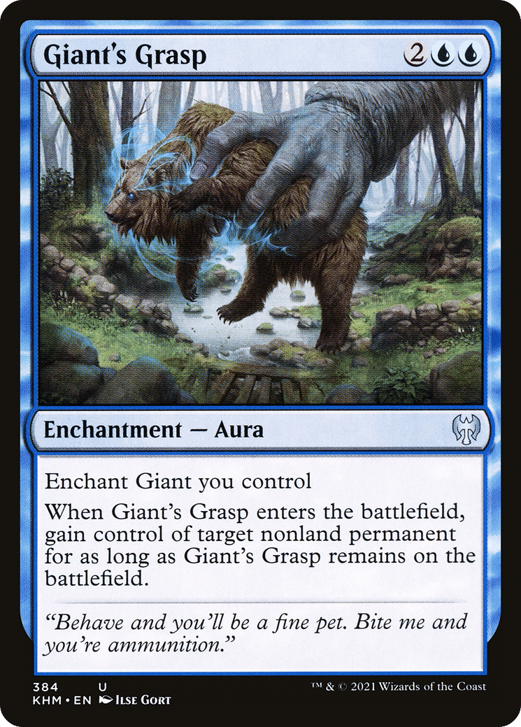 Giant's Grasp — Kaldheim — Magic: The Gathering