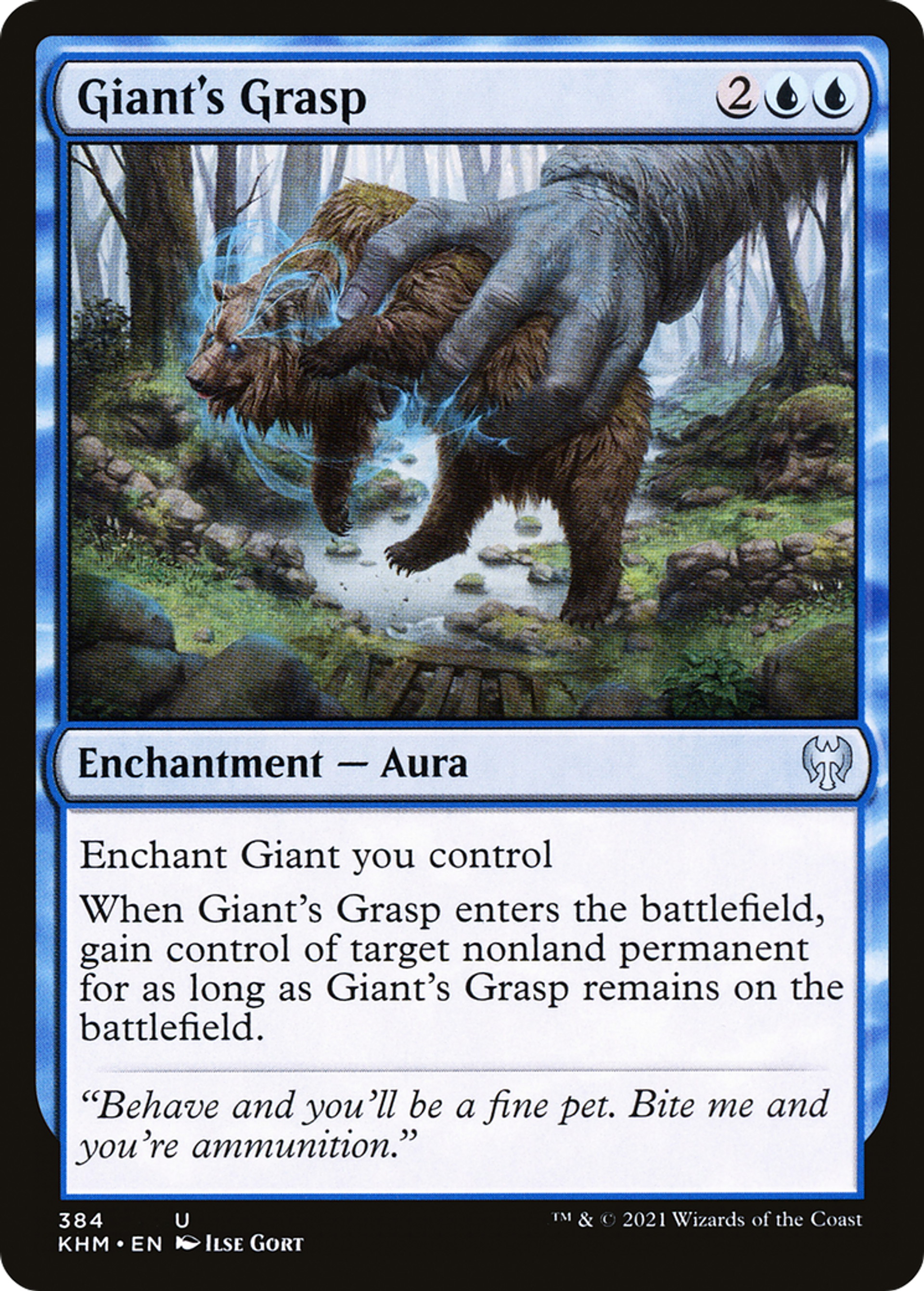 Giant's Grasp — Kaldheim — Magic: The Gathering
