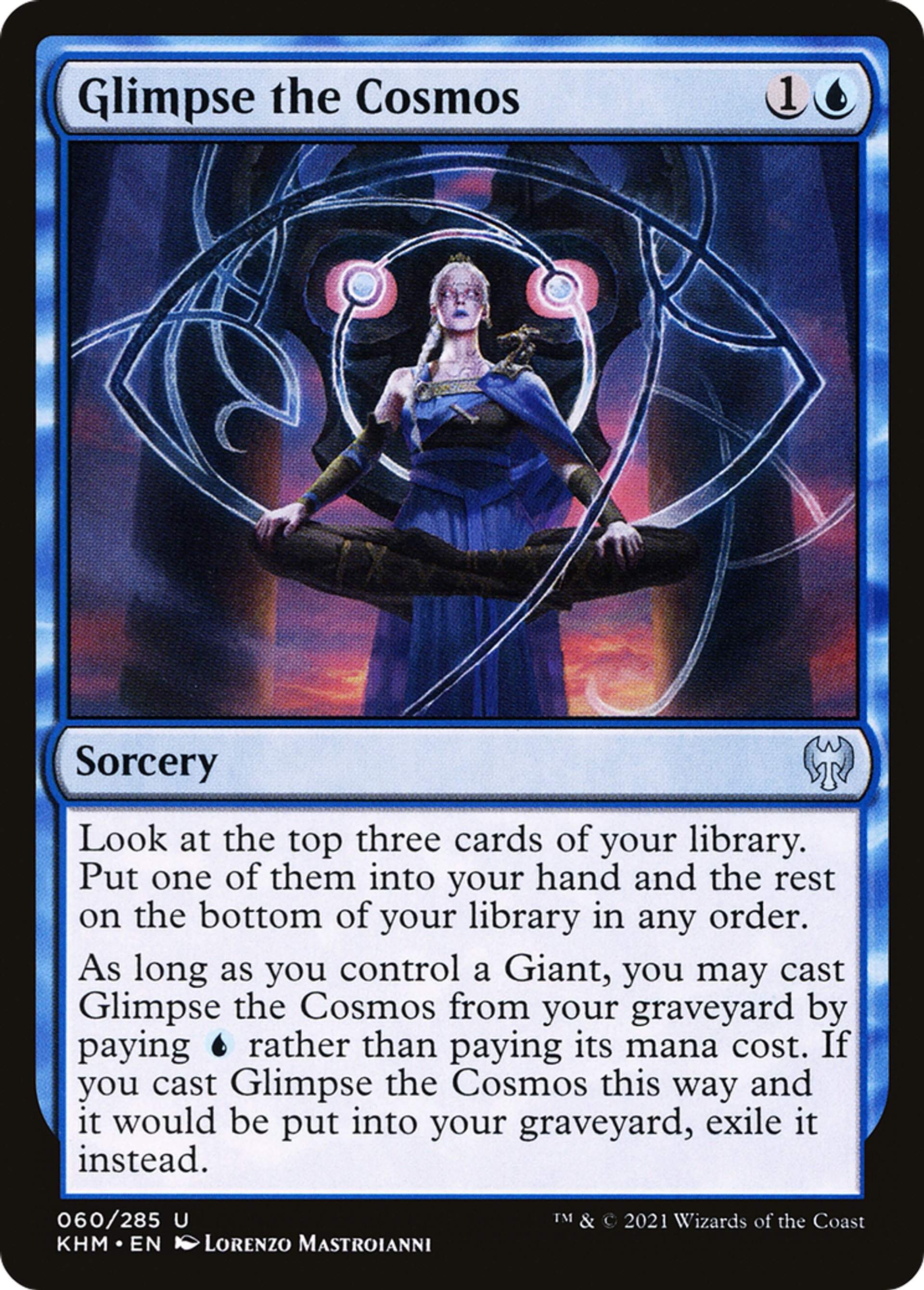 Glimpse the Cosmos — Kaldheim — Magic: The Gathering