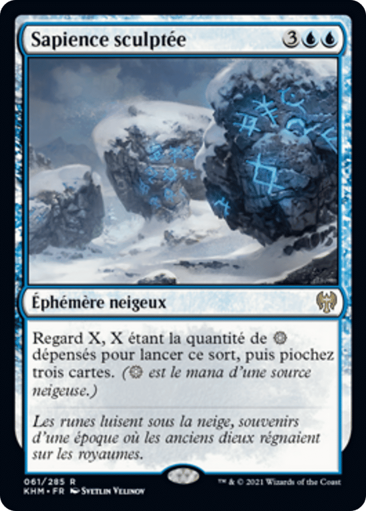 Sapience sculptée — Kaldheim — Magic: The Gathering