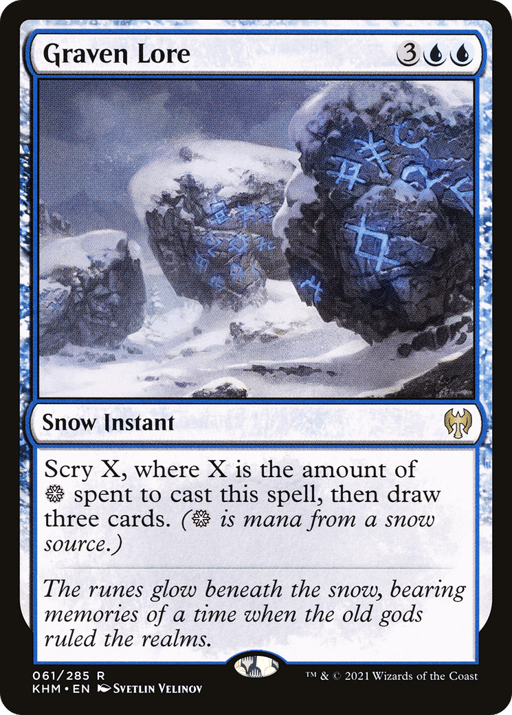 Graven Lore — Kaldheim — Magic: The Gathering