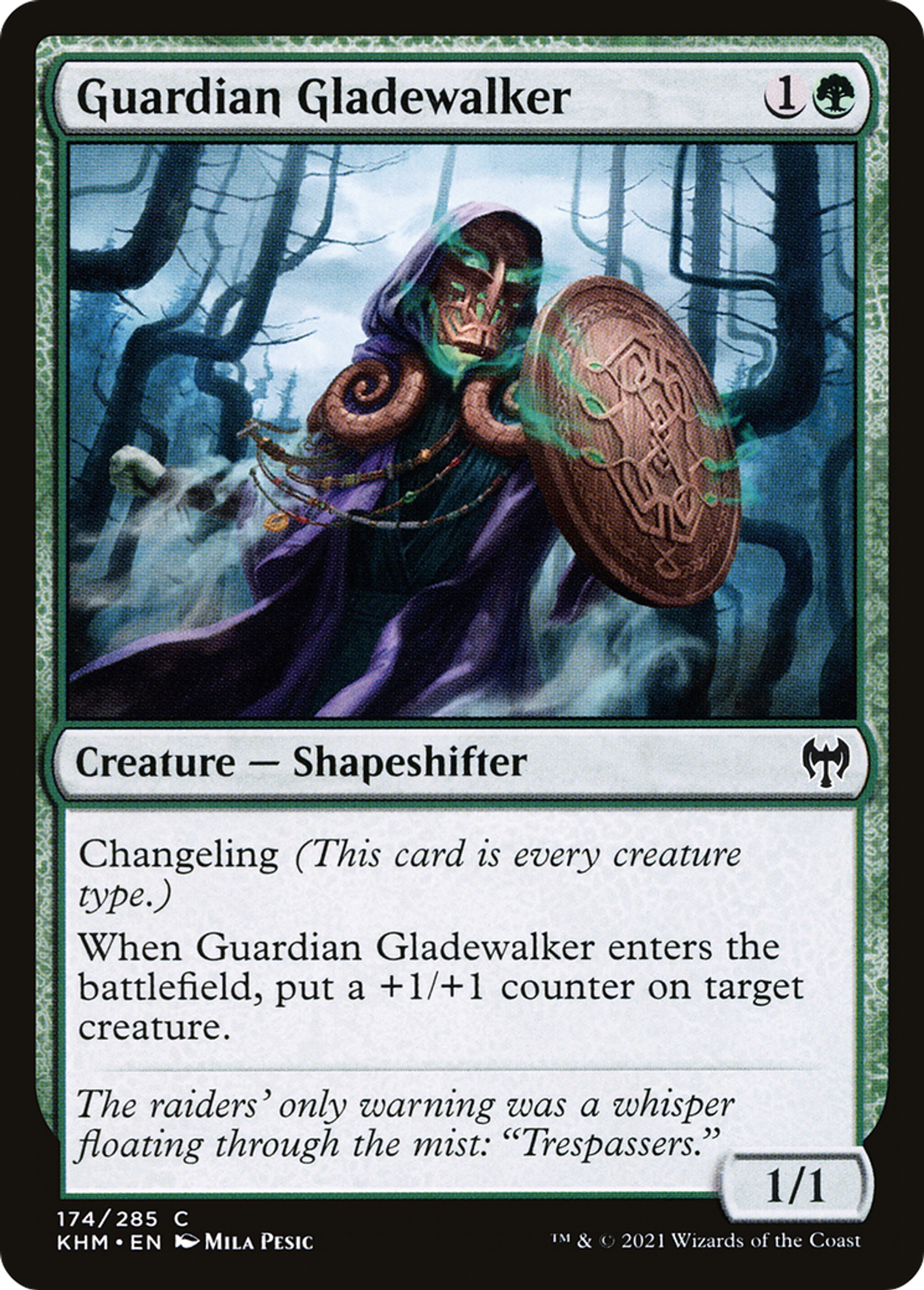 Guardian Gladewalker — Kaldheim — Magic: The Gathering