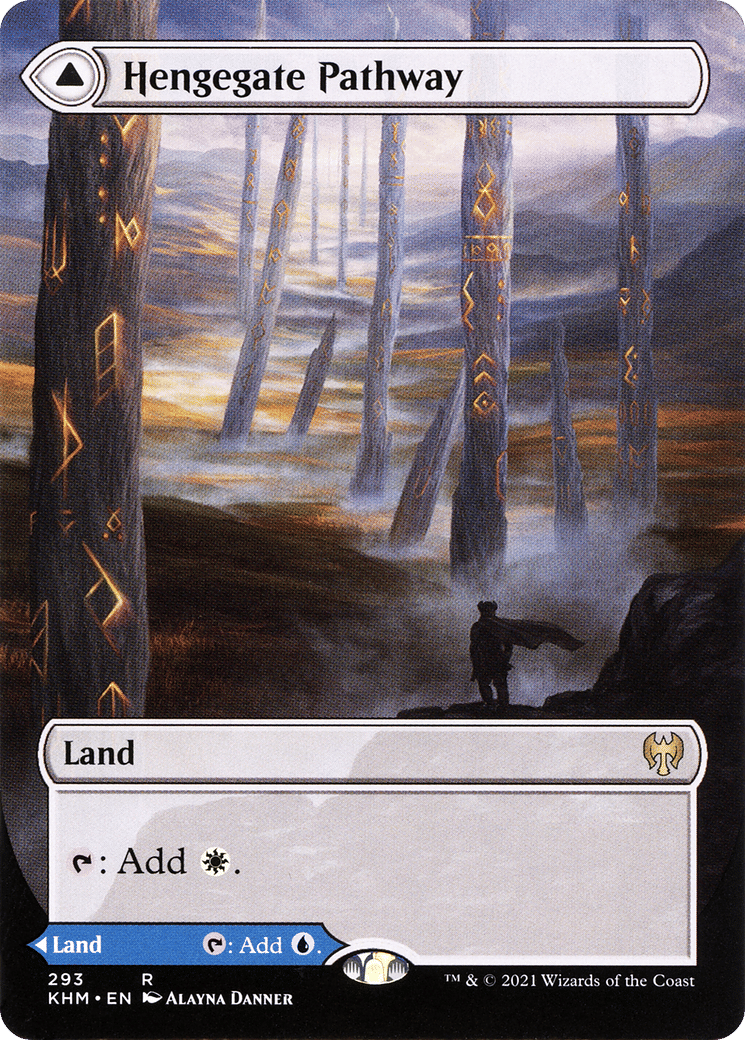 Hengegate Pathway // Mistgate Pathway — Kaldheim — Magic: The Gathering